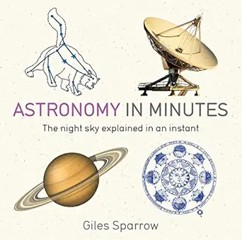 astronomy in minutes the night sky explained in an instant 1st edition giles sparrow 184866723x,