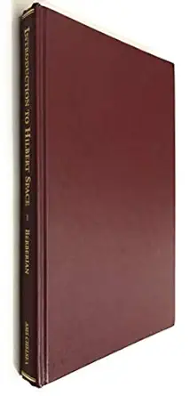 introduction to hilbert space 1st edition sterling k berberian 0821819127, 978-0821819128