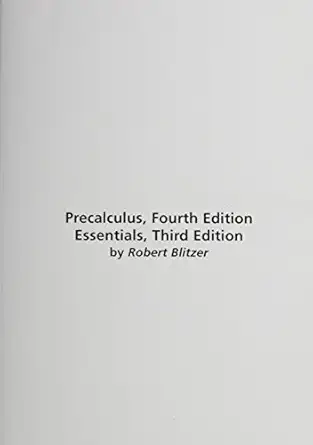 mathxl tutorials on cd for precalculus 1st edition m mathematics 0321575369, 978-0321575364