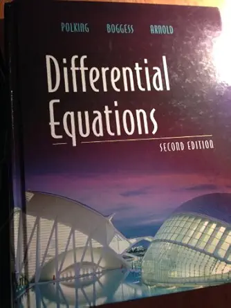 differential equations 1st edition john polking ,al boggess ,david arnold 0131437380, 978-0131437388
