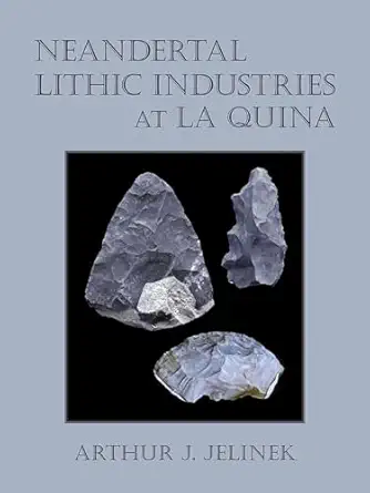 neandertal lithic industries at la quina 1st edition arthur j jelinek 0816522464, 978-0816522460