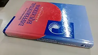 introduction to differential equations 1st edition ray redheffer ,dan port 0867202890, 978-0867202892