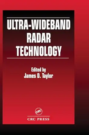ultra wideband radar technology 1st edition james d taylor 0849342678, 978-0849342677