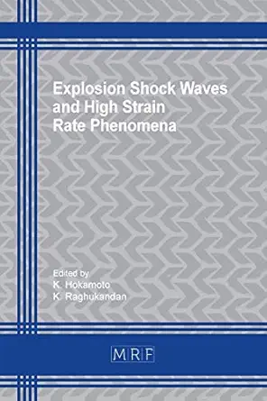 explosion shock waves and high strain rate phenomena 1st edition k hokamoto ,k raghukandan 1644900327,