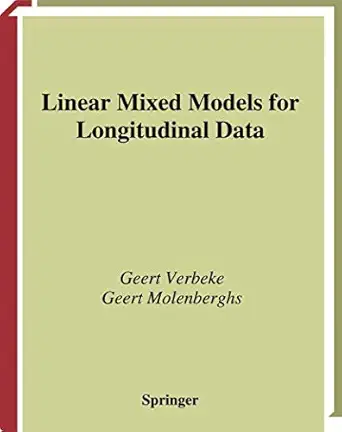 linear mixed models for longitudinal data 1st edition geert verbeke ,geert molenberghs 0387950273,