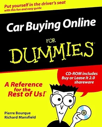 car buying online for dummies 1st edition pierre bourque ,richard mansfield 0764506978, 978-0764506970