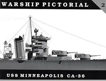 warship pictorial no 2 uss minneapolis ca 36 1st edition steve wiper 096548291x, 978-0965482912