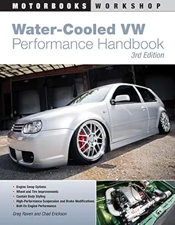 water cooled vw performance handbook 1st edition chad erickson ,greg raven 0760337667, 978-0760337660