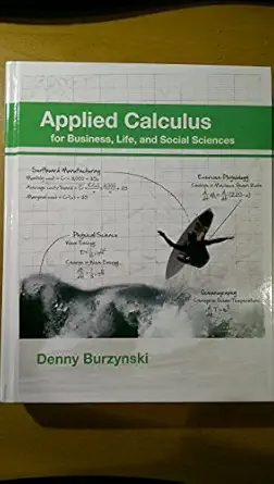 applied calculus w/access 1st edition denny burzynski 1936368331, 978-1936368334