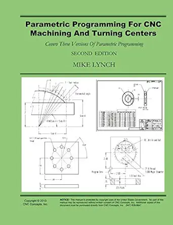 parametric programming for cnc machining and turning centers master cncs best kept secret 1st edition mike