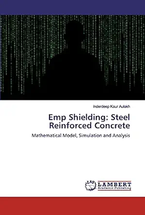 emp shielding steel reinforced concrete mathematical model simulation and analysis 1st edition inderdeep kaur