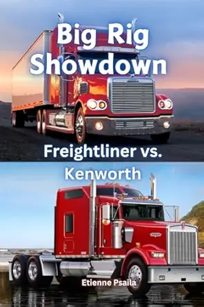 big rig showdown freightliner vs kenworth 1st edition etienne psaila 1923393243, 978-1923393240