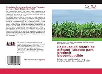 residuos de planta de pla tano tabasco para producir biocombustible extraccia n depolimerizacia n y