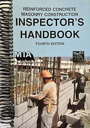 reinforced concrete masonry construction inspectors handbook 1st edition james e amrhein ,john chrysler