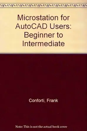 microstation for autocad users 4 x release 11 1st edition frank conforti ,ralph grabowski 0934605637,