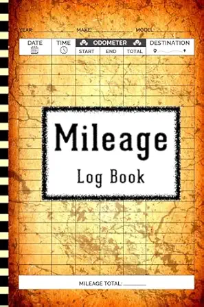 mileage log book daily vehicle mileage tracking record book gifts for vehicle and car owners 1st edition