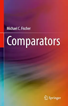 comparators 1st edition michael c fischer 3030957411, 978-3030957414