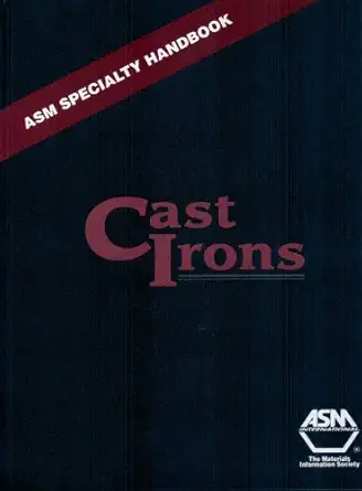 cast irons 1st edition asm international ,j r davis 0871705648, 978-0871705648