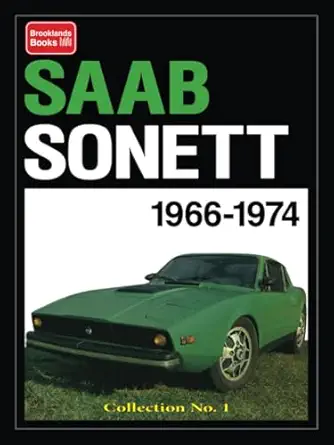 saab sonett collection no 1 road test book 1st edition brooklands books ltd 0907073891, 978-0907073895