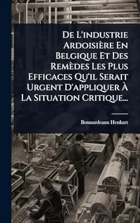 de lindustrie ardoisia re en belgique et des rema des les plus efficaces quil serait urgent dappliquer a la