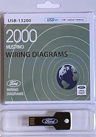 2000 mustang wiring diagrams 1st edition ford motor company 1603714359, 978-1603714358