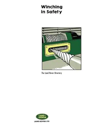 winching in safety smr699mi 1st edition jaguar land rover limited 1855202980, 978-1855202986