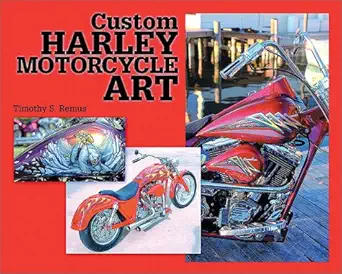custom harley motorcycle art 1st edition timothy s remus 1884089585, 978-1884089589