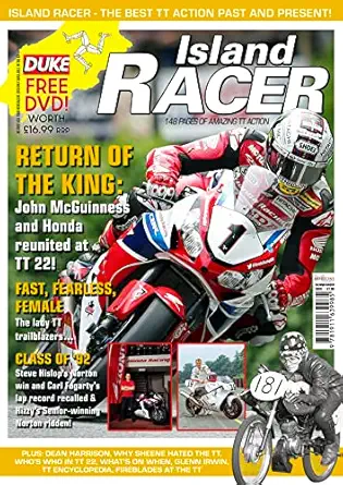 island racer 2022 your guide to the 2022 isle of man tt 1st edition bertie simonds ,bertie simmonds