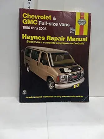chevrolet and gmc full size vans 1996 2005 1st edition mike stubblefield ,john haynes 1563925788,