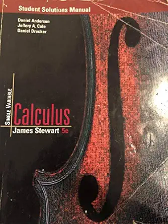 single variable calculus 1st edition daniel anderson ,jeffery a cole ,daniel drucker 0534393691,