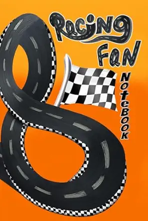 racing fan notebook a great tool for recording race day events track your favorite drivers and all the wins