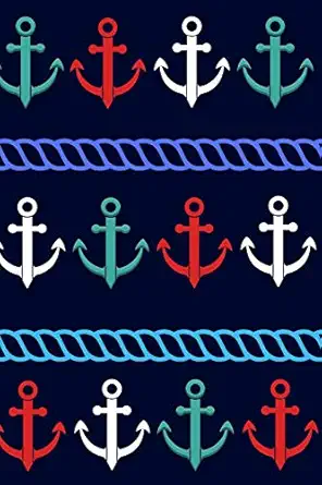 notes anchor journal / notebook simple and elegant design lined pages 1st edition klaski publish 1072284596,