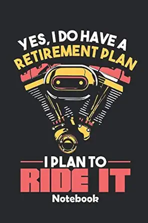 yes i do have a retirement plan notebook a notebook for all occasions particularly suitable as a gift for