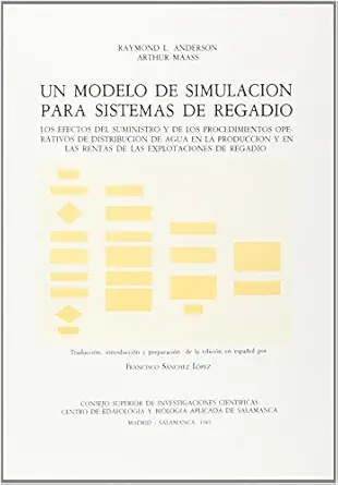 un modelo de simulacia n para sistemas de regada o efectos del suministro y de los procedimientos operativos