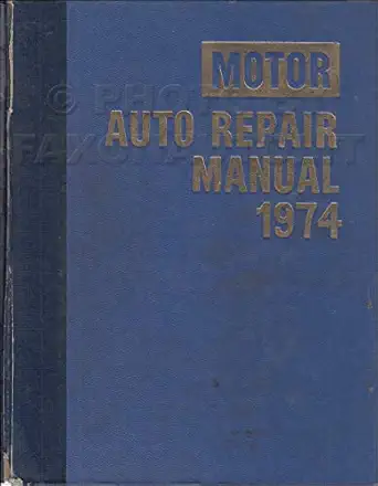 motor auto repair manual 1968 1974 1st edition motor 0910992274, 978-0910992275