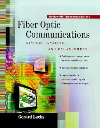 fiber optics communications 1st edition gerard lachs 0070382794, 978-0070382794