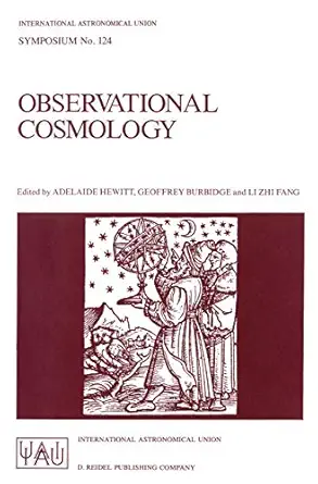 observational cosmology proceedings of the 124th symposium of the international astronomical union held in