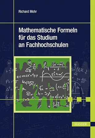 mathematische formeln 1st edition richard d mohr 3446425519, 978-3446425514
