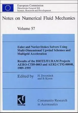 euler and navier stokes solvers using multi dimensional upwind schemes and multigrid acceleration results of