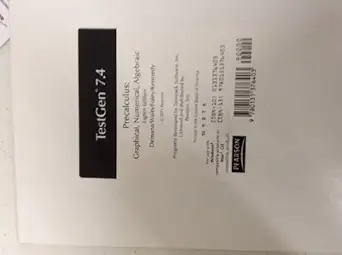 testgen 7 4 precalculus graphical numerical algebraic 1st edition demana/waits/foley/kennedy 0131376403,