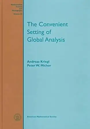 the convenient setting of global analysis 1st edition andreas kriegl 0821807803, 978-0821807804