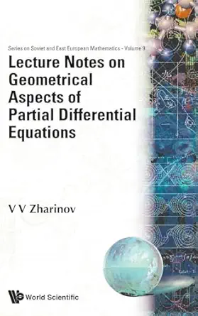 lecture notes on geometrical aspects of partial differential equations 1st edition v v zharinov 9810207530,