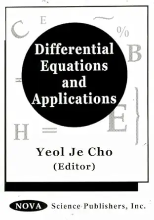 differential equations and applications 1st edition international conference on mathematical analysis and
