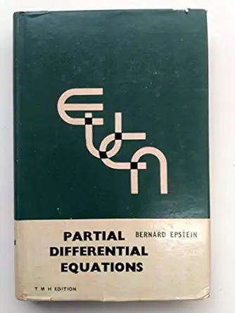partial differential equations 1st edition bernard epstein 0070195404, 978-0070195400
