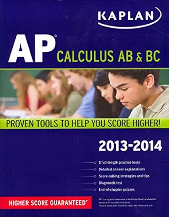 kaplan ap calculus ab and bc 2013 2014 1st edition tamara lefcourt ruby ,james sellers ,lisa korf ,jeremy van
