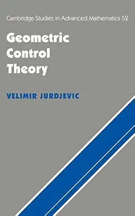 geometric control theory 1st edition velimir jurdjevic 0521495024, 978-0521495028