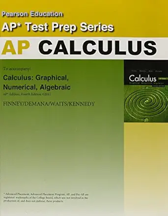calculus 2012 advanced placement test prep workbook 1st edition prentice hall 0133196895, 978-0133196894