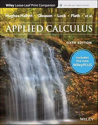 applied calculus 6e wileyplus card with loose leaf set 1st edition deborah hughes hallett ,andrew m gleason