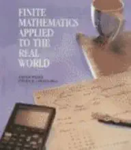 finite mathematics applied to the real world 1st edition stefan waner ,steven r costenoble 0065018087,
