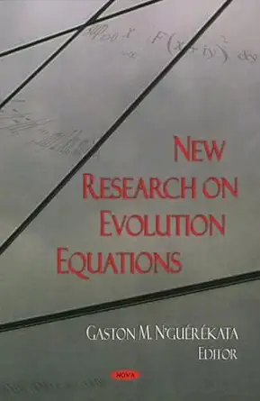 new research on evolution equations 1st edition gaston m n gu er ekata 1604561025, 978-1604561029
